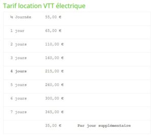 location VTT électrique Pyrénées